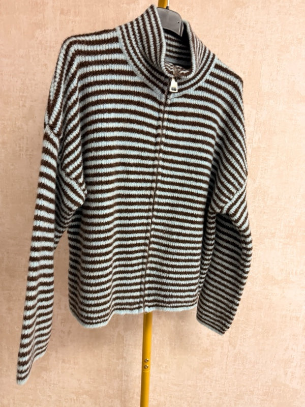 Strickjacke Zip
