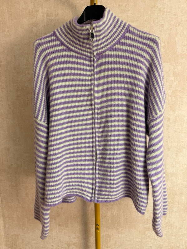 Strickjacke Zip