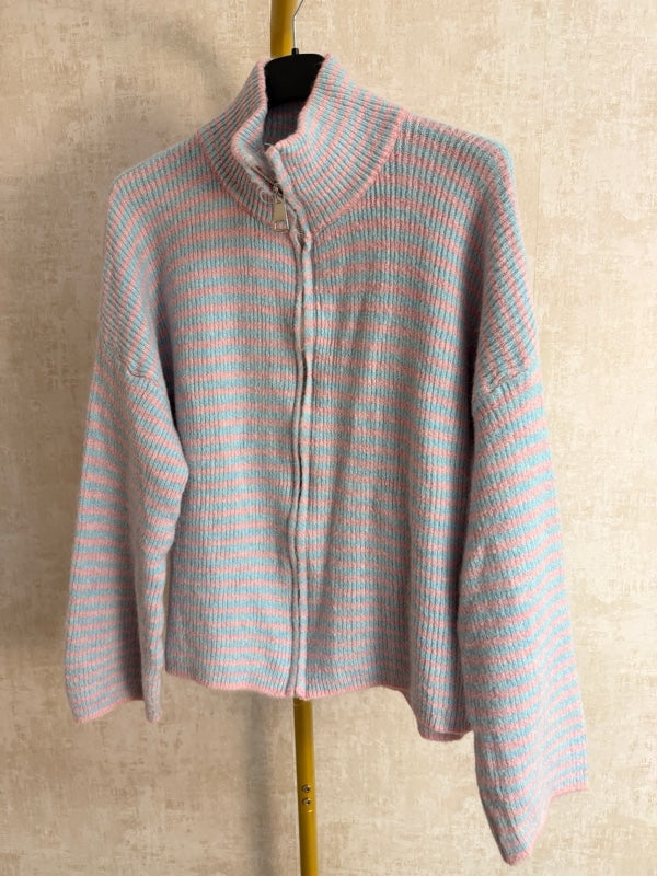 Strickjacke zip