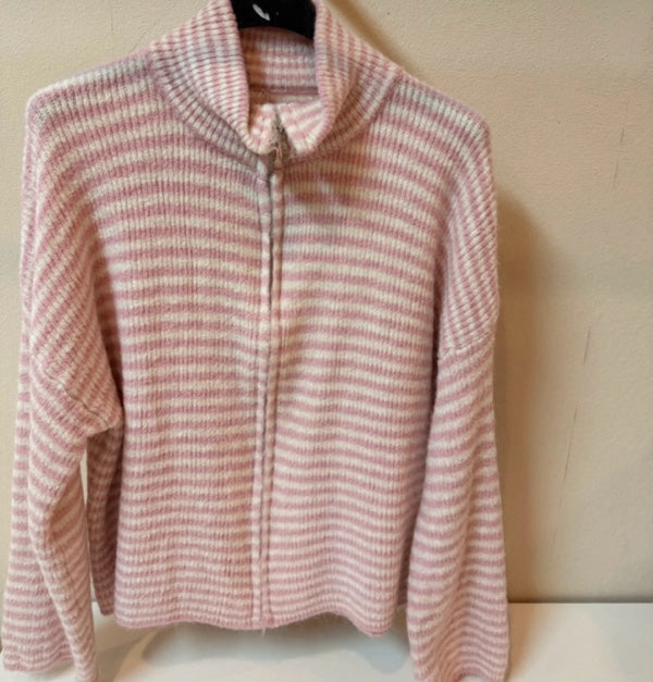 Strickjacke Zip
