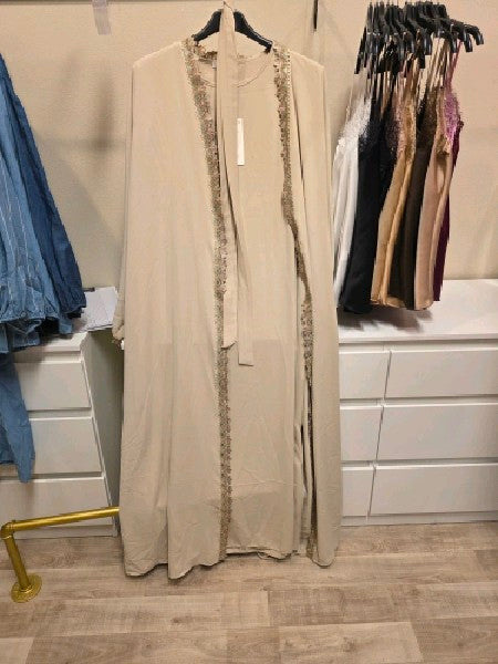 Abaya mit Schleife