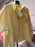 Strickjacke mit Reißverschluss