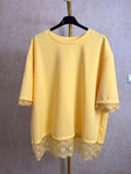 T Shirt mit spitze