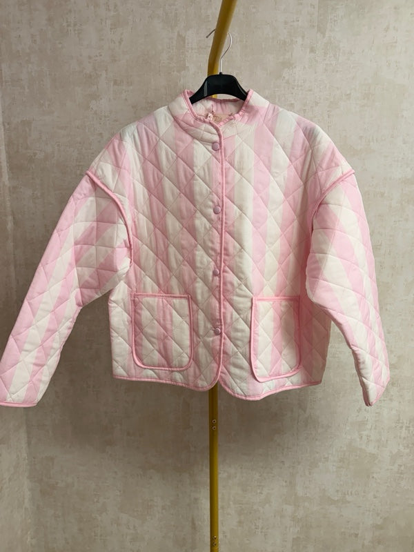Steppjacke gestreift