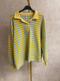 Pullover gestreift