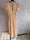 Musselin Kleid lang