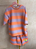 T Shirt Hose Set gestreift