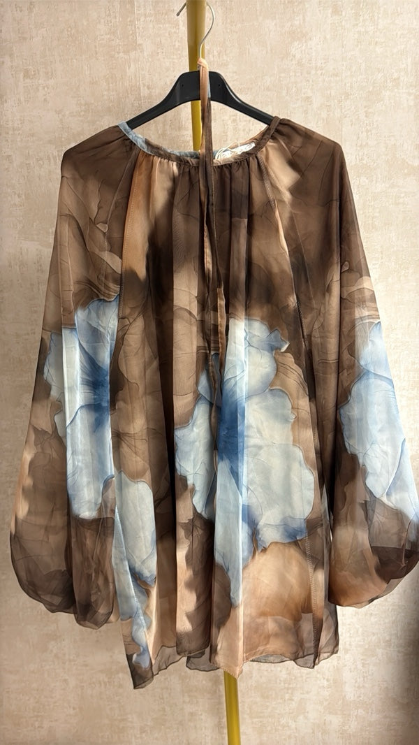 Bluse Blumen