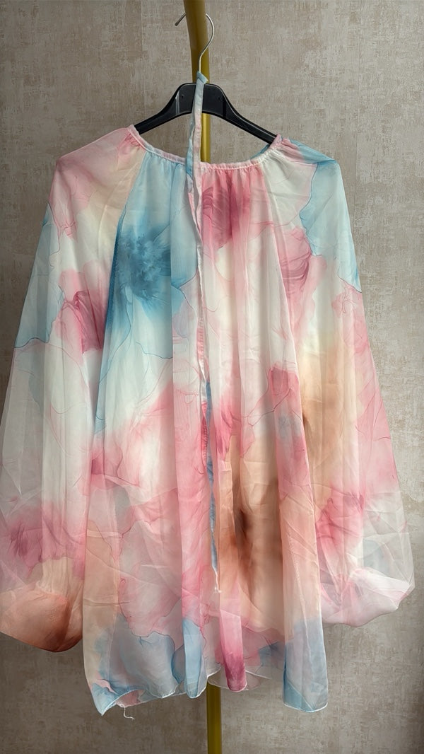 Bluse Blumen