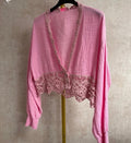 Musselin Set Bluse und Hose